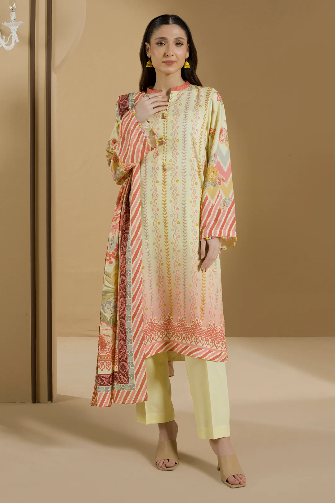 Shirt Shalwar Dupatta - 0253 - Image 2