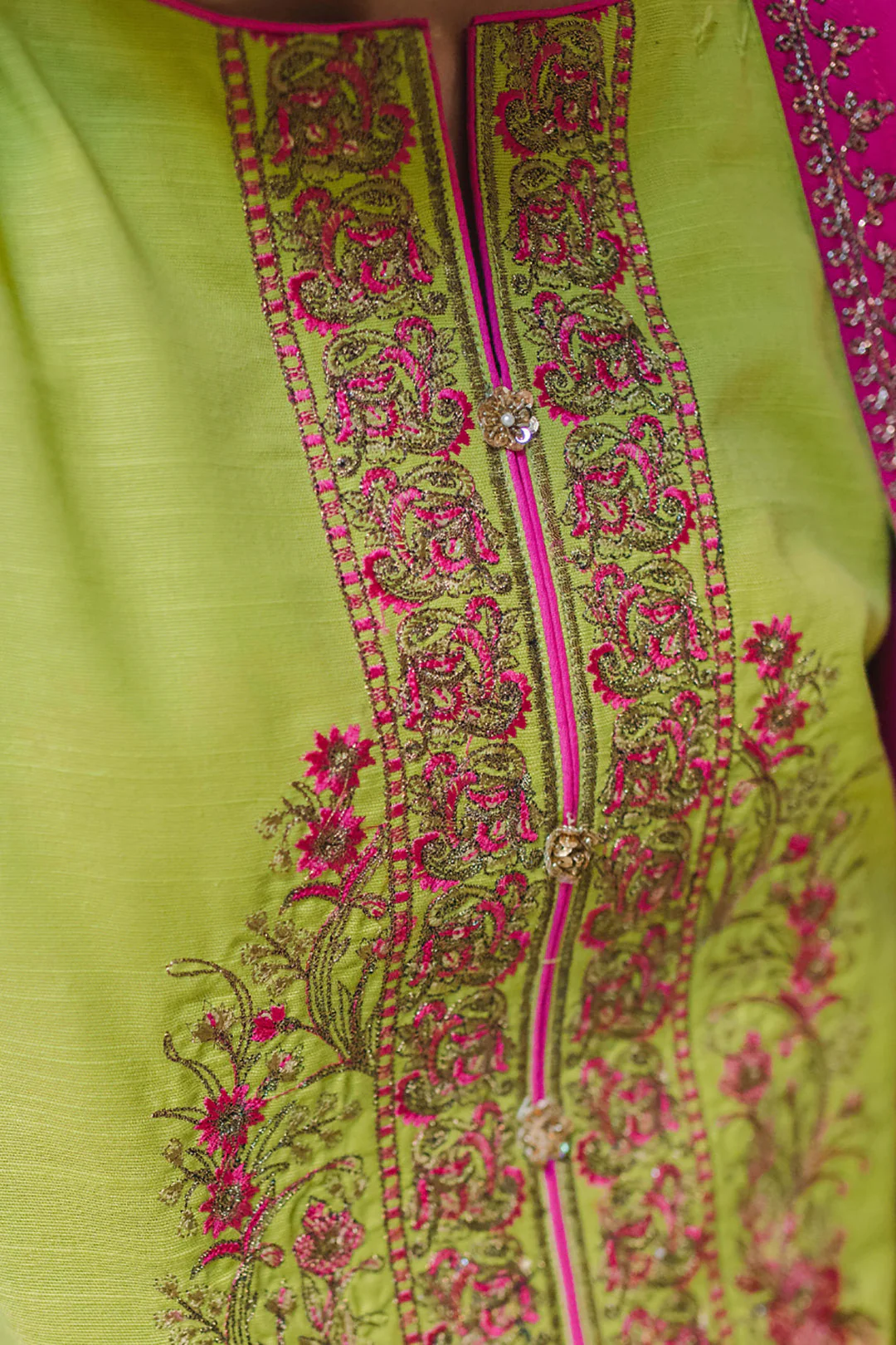 Embroidered Shirt Shalwar Dupatta - 0056 - Image 4