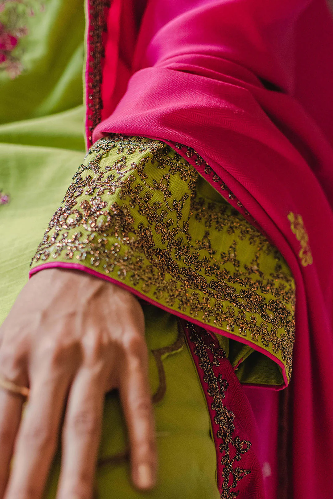 Embroidered Shirt Shalwar Dupatta - 0056 - Image 5
