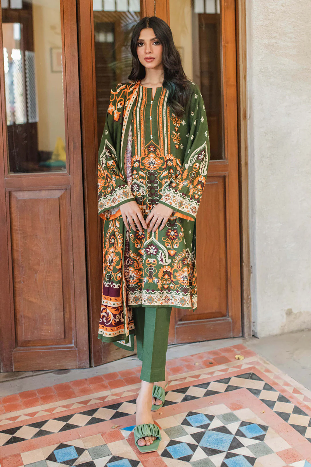 Shirt Shalwar Dupatta - 0071 - Image 3