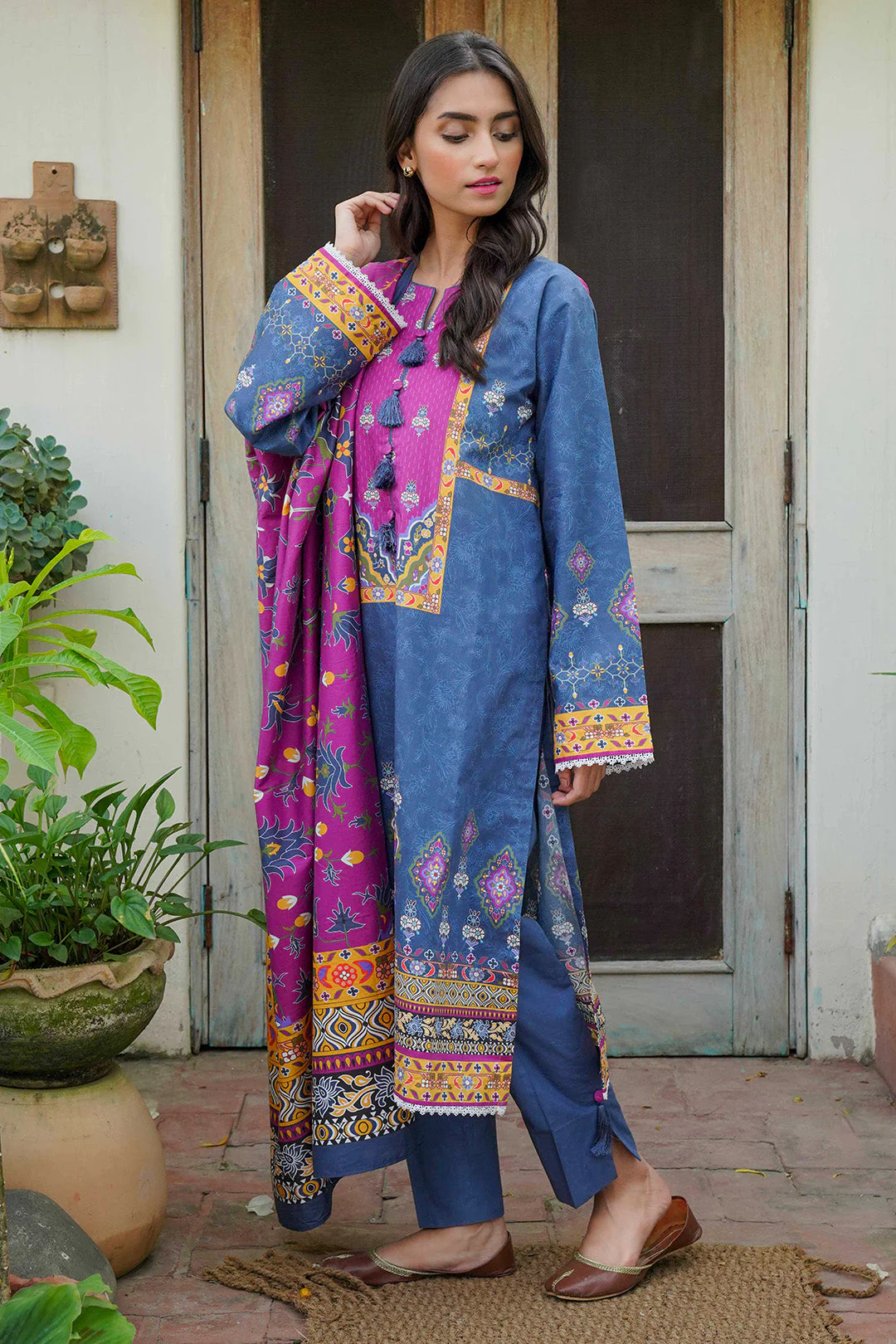 Shirt Shalwar Dupatta - 0294 - Image 3