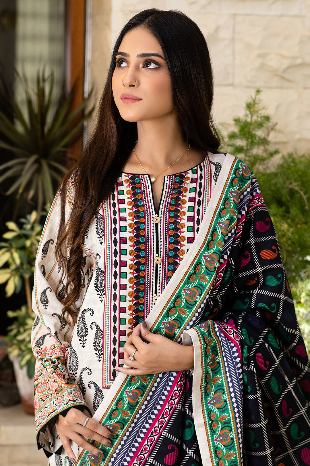 Shirt Shalwar Dupatta - 0304 - Image 2