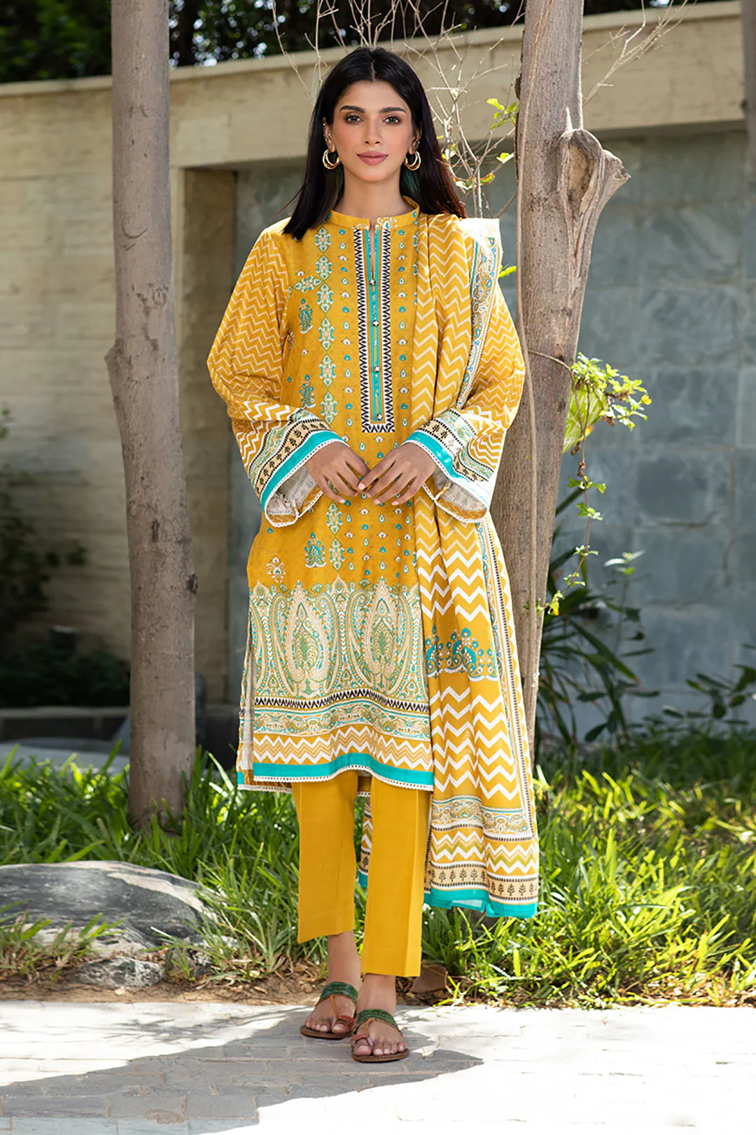 Shirt Shalwar Dupatta - 0308 - Image 2