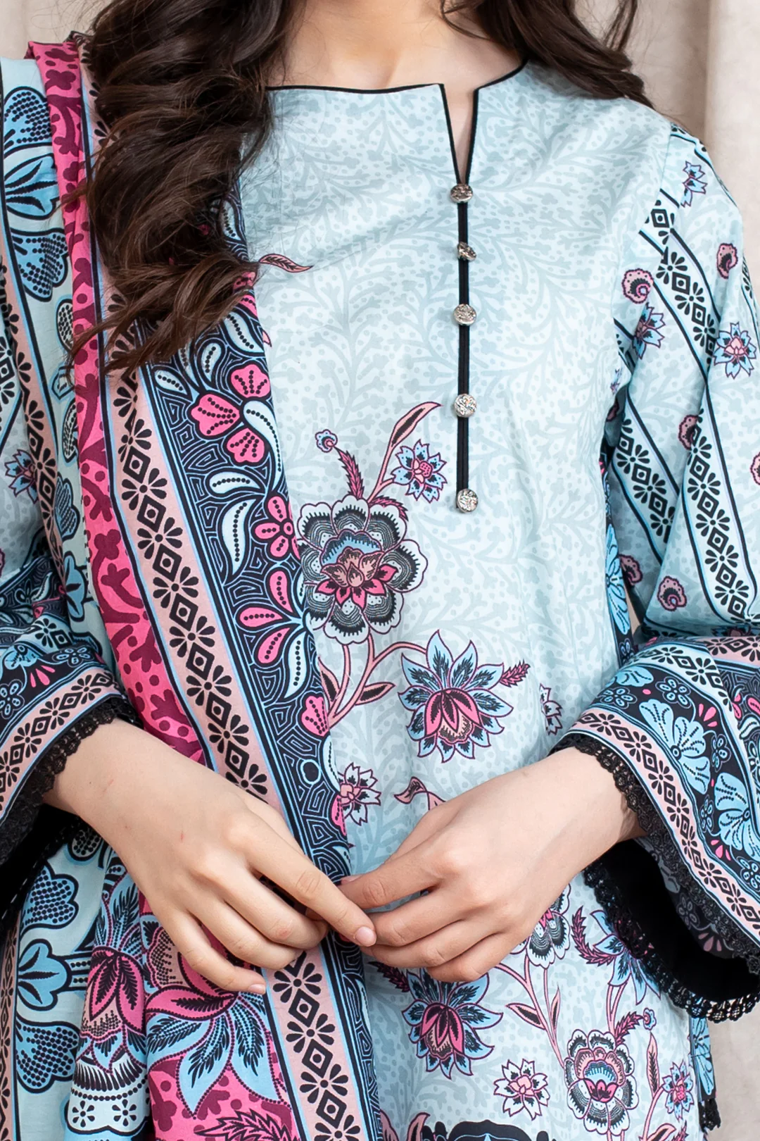 Shirt Shalwar Dupatta - 0343 - Image 4