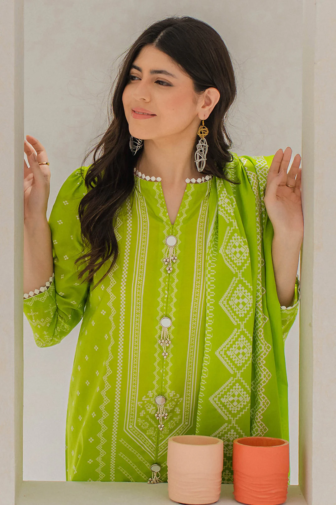 Shirt Shalwar Dupatta - 0346 - Image 2