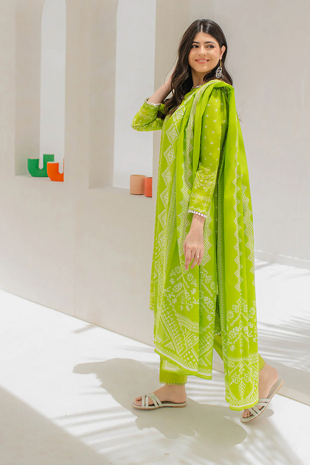 Shirt Shalwar Dupatta - 0346 - Image 3