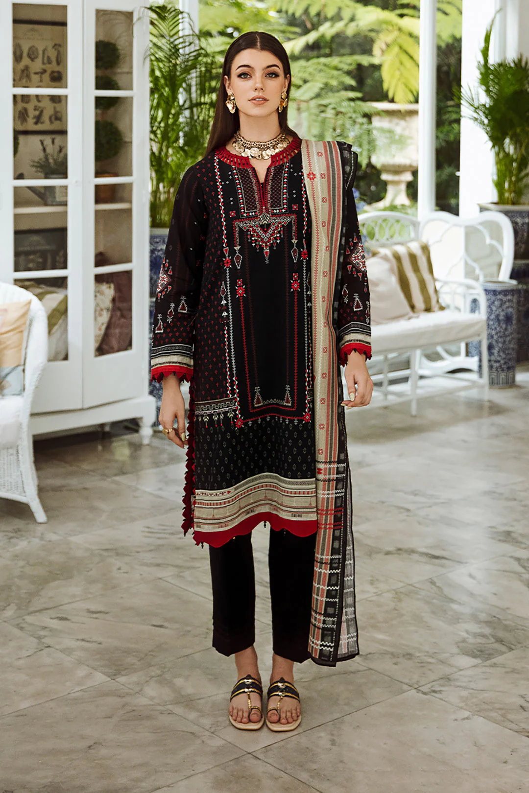 Shirt Shalwar Dupatta - 0669