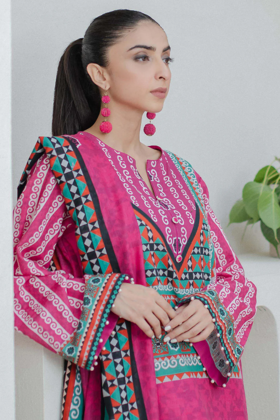 Shirt Shalwar Dupatta - 0673 - Image 2