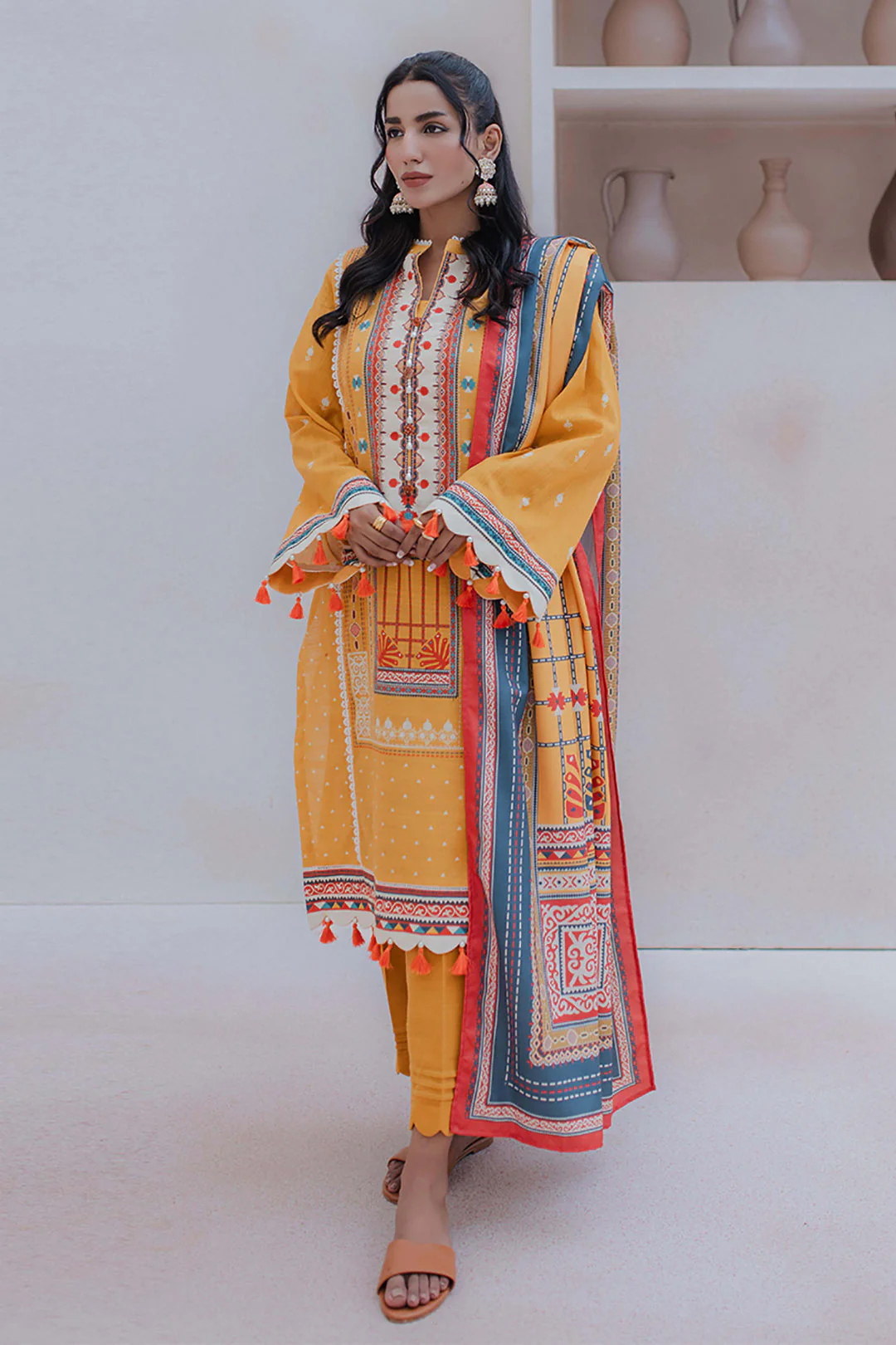 Shirt Shalwar Dupatta - 0675