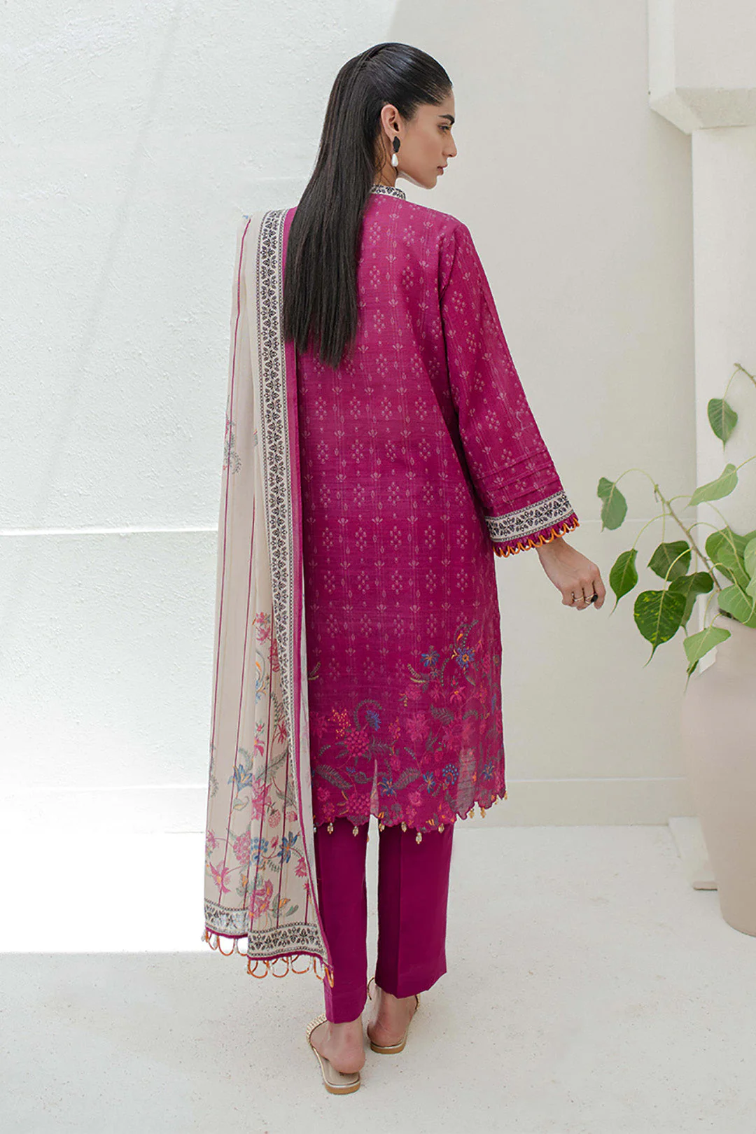 Shirt Shalwar Dupatta - 0677 - Image 5
