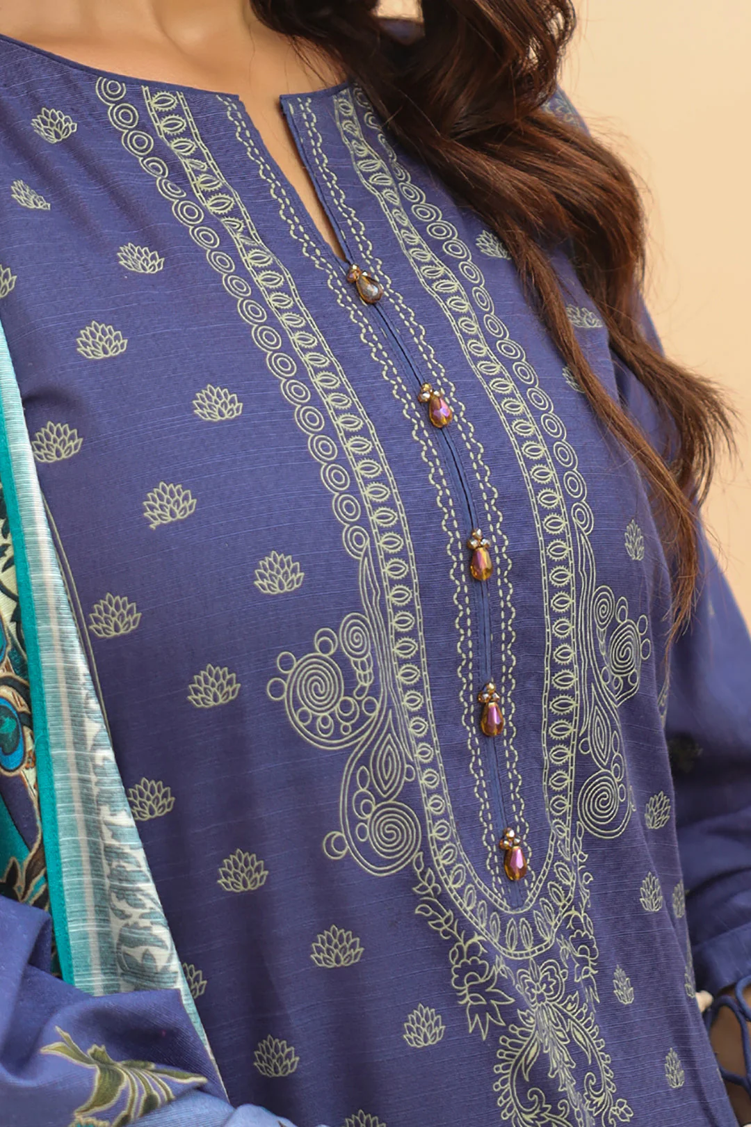 Shirt Shalwar Dupatta - 0684 - Image 4