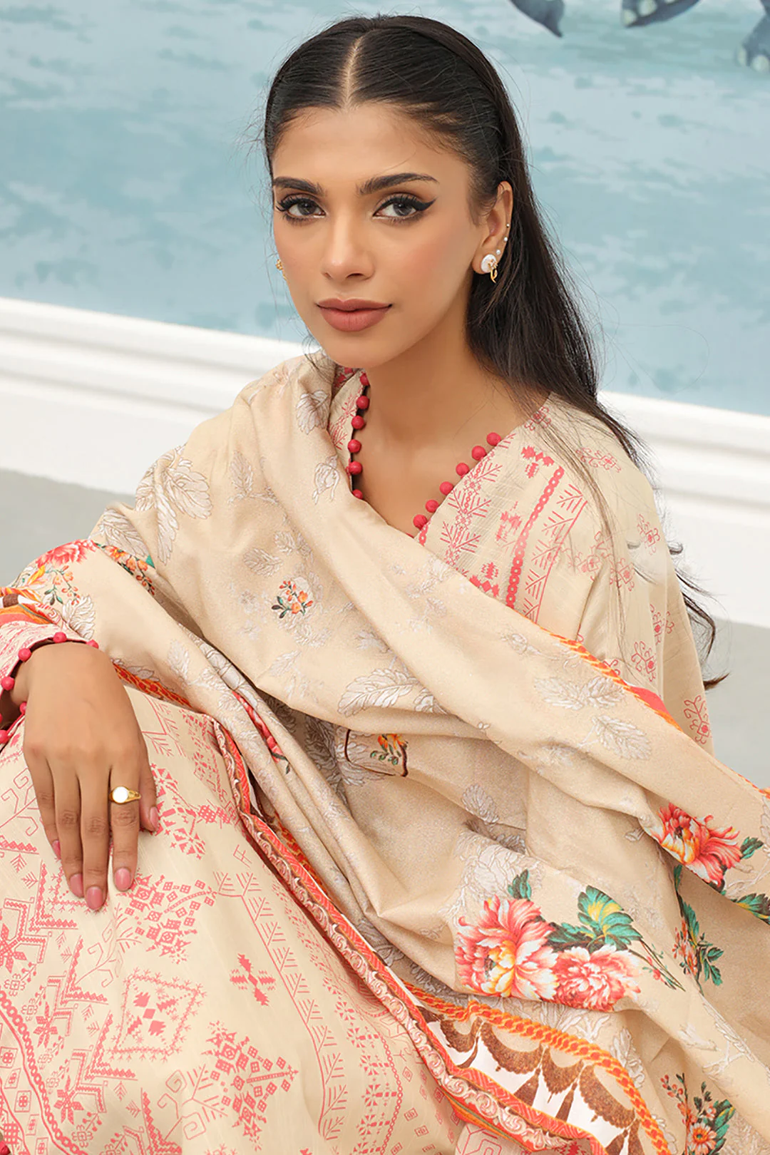 Shirt Shalwar Dupatta - 0685 - Image 2