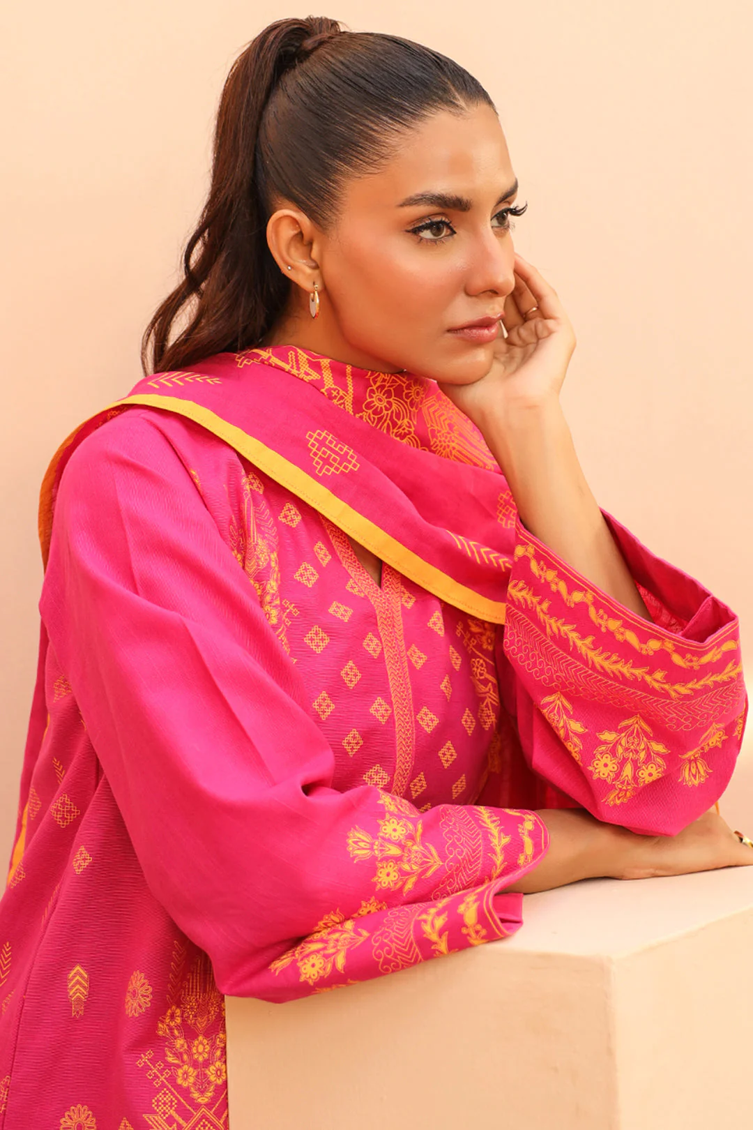 Shirt Shalwar Dupatta - 0687 - Image 2