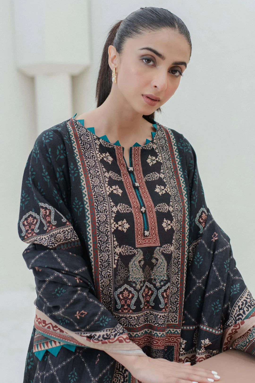 Shirt Shalwar Dupatta - 0727 - Image 2