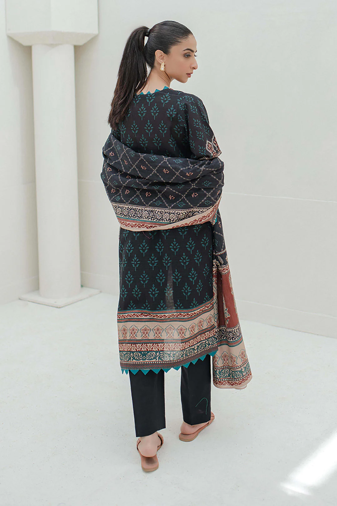 Shirt Shalwar Dupatta - 0727 - Image 5