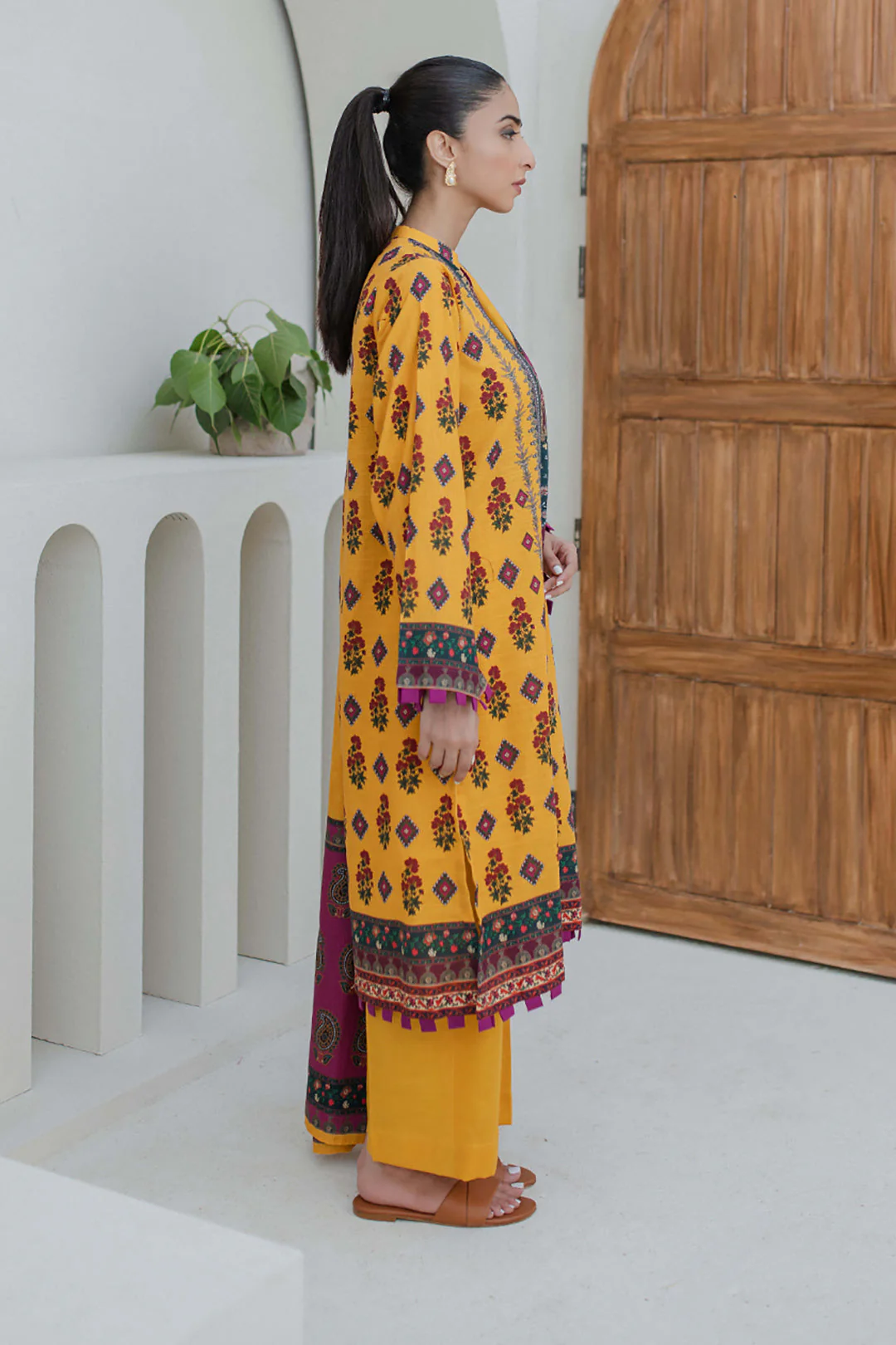 Shirt Shalwar Dupatta - 0728 - Image 5