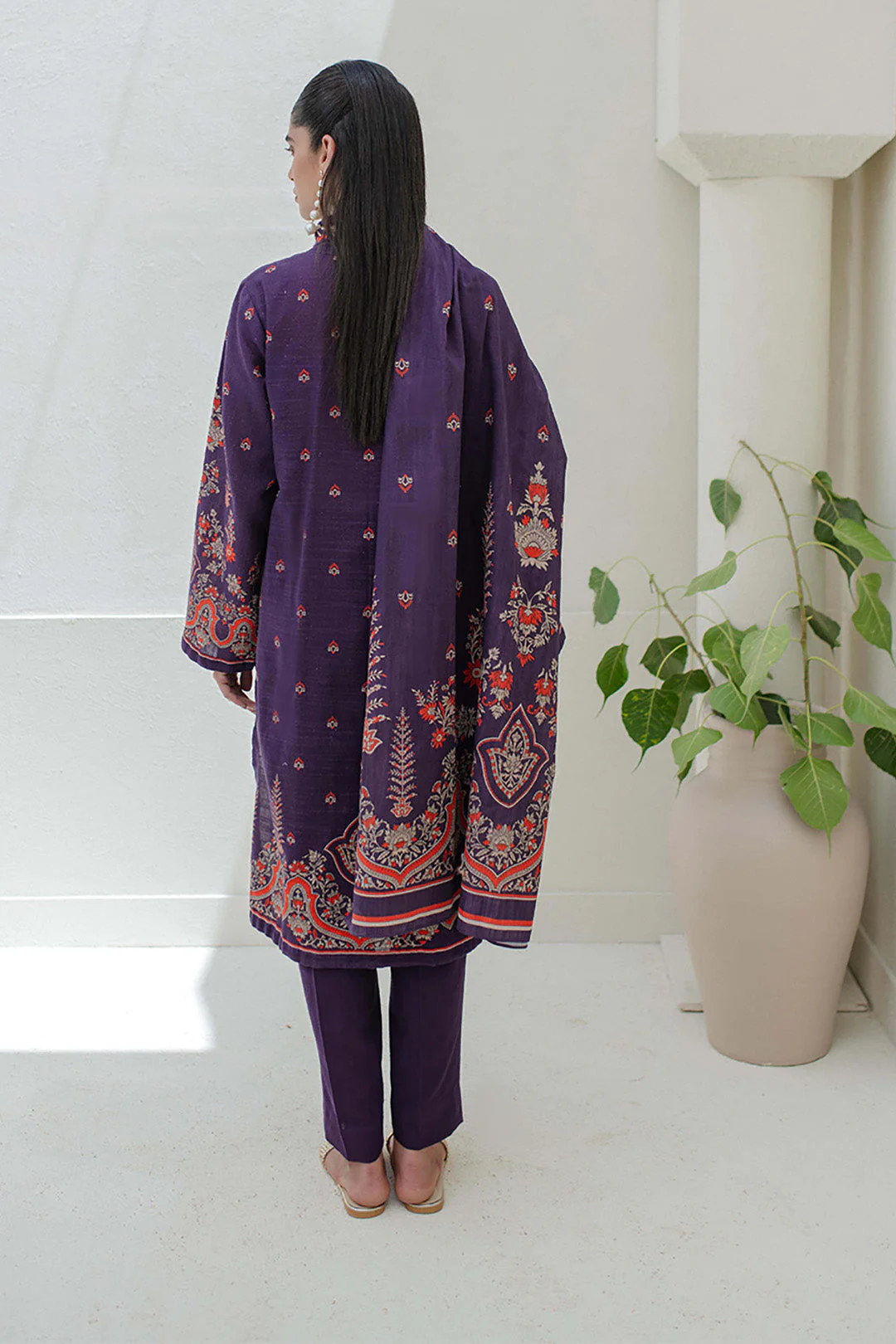 Shirt Shalwar Dupatta - 0732 - Image 4