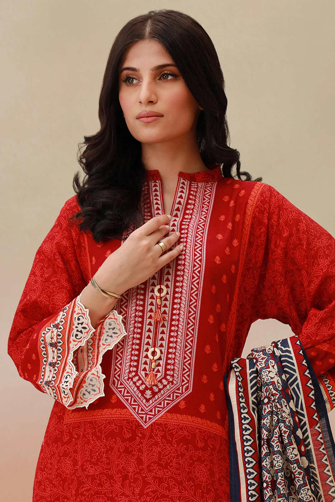 Shirt Shalwar Dupatta - 0735 - Image 2