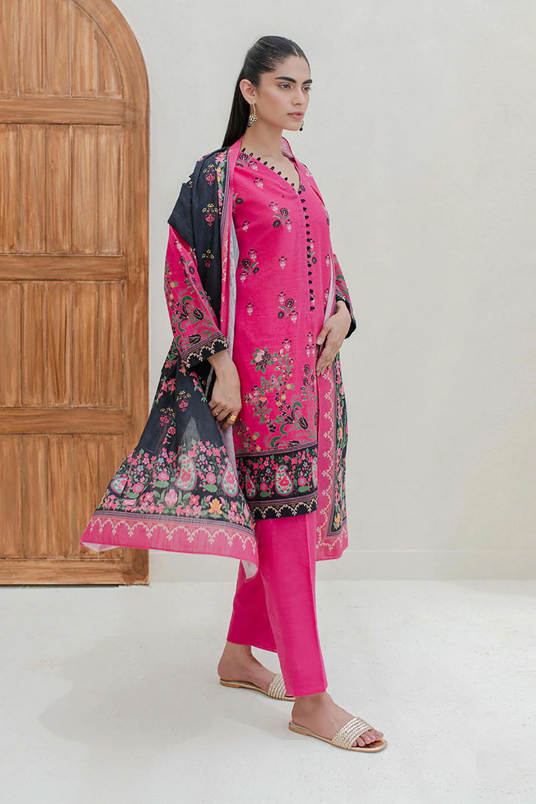 Shirt Shalwar Dupatta - 0736 - Image 4