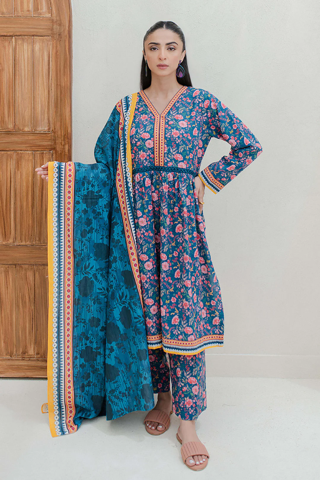 Shirt Shalwar Dupatta - 0740
