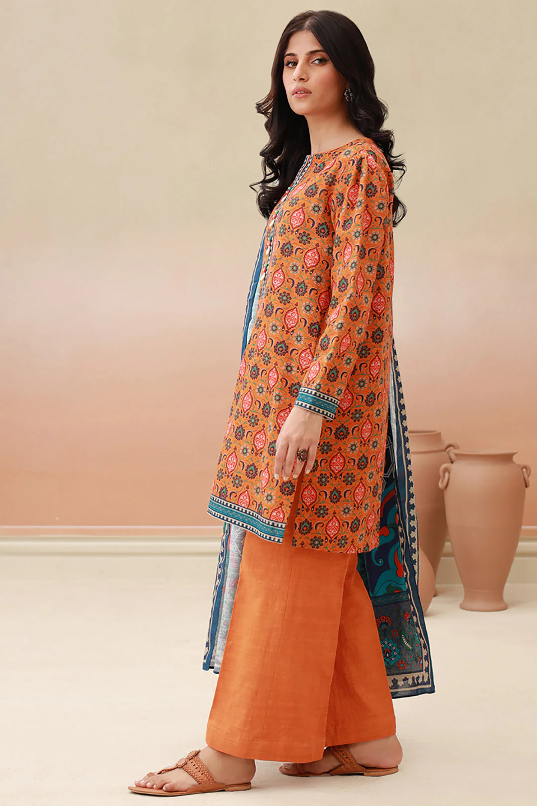 Shirt Shalwar Dupatta - 0743 - Image 3
