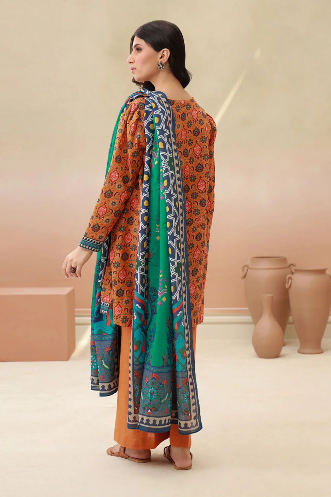 Shirt Shalwar Dupatta - 0743 - Image 5