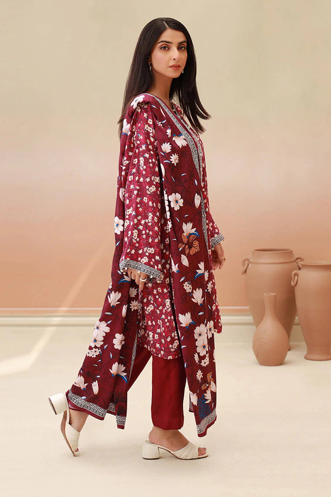Shirt Shalwar Dupatta - 0745 - Image 3