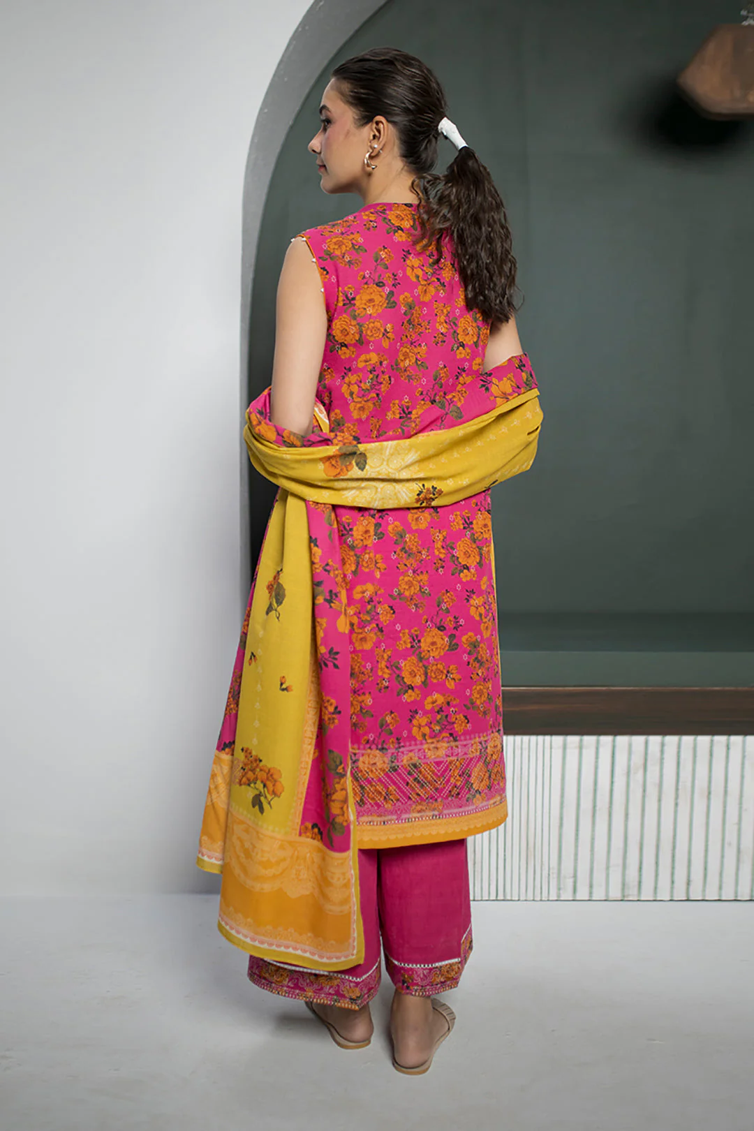 Shirt Shalwar Dupatta - 0800 - Image 5