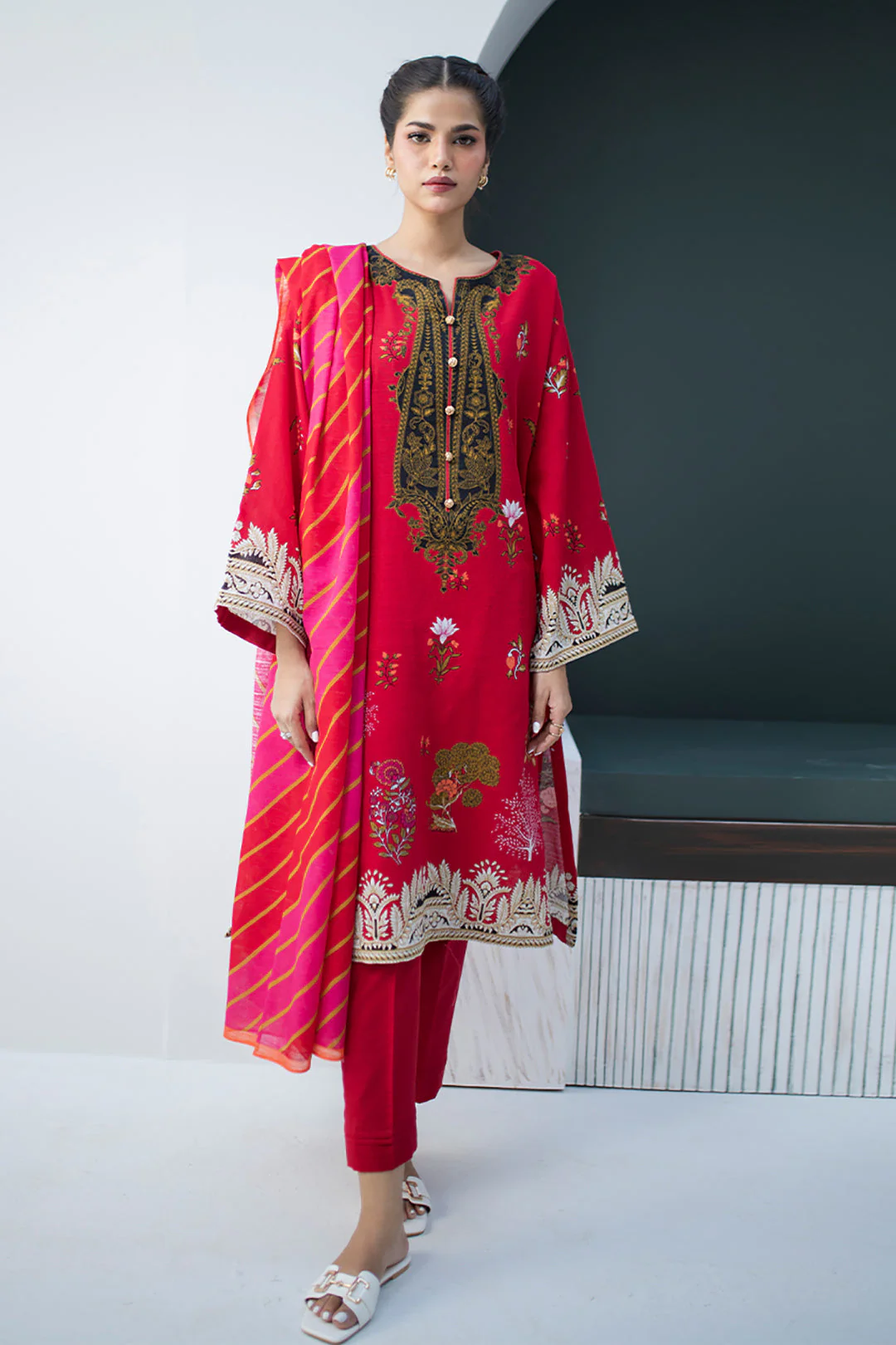 Shirt Shalwar Dupatta - 0802