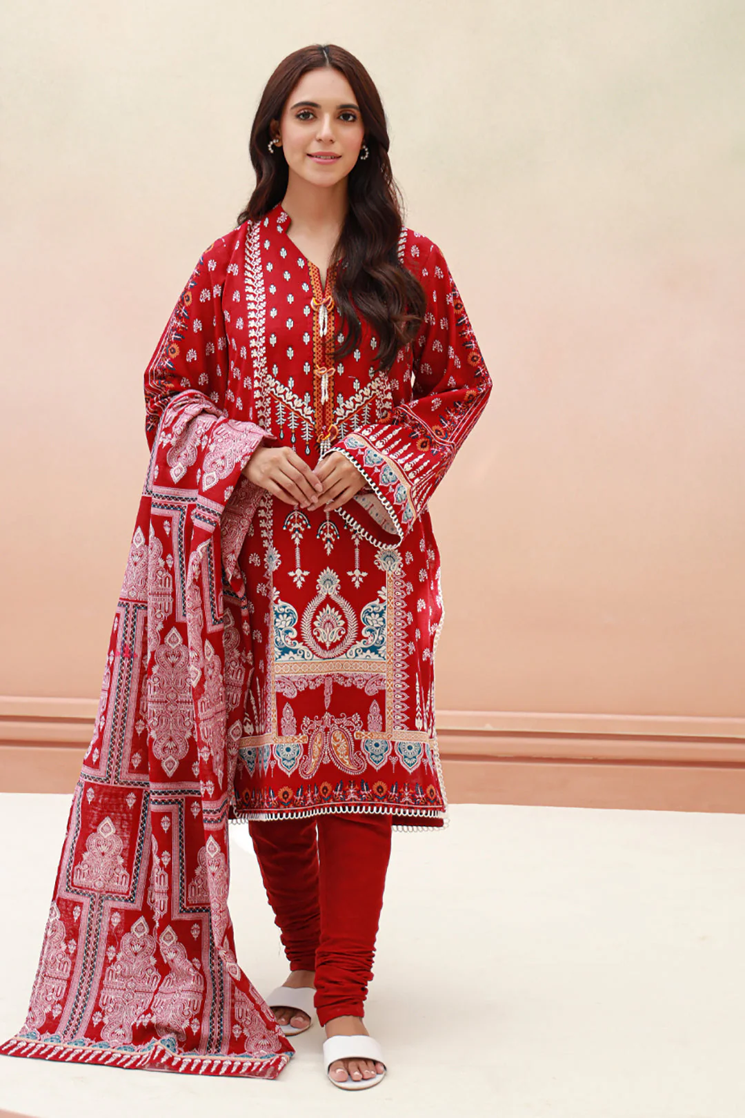Shirt Shalwar Dupatta - 0803 - Image 3