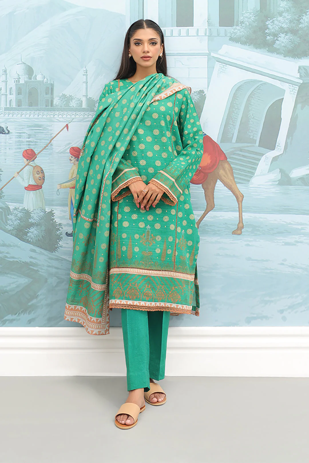 Shirt Shalwar Dupatta - 0805 - Image 3