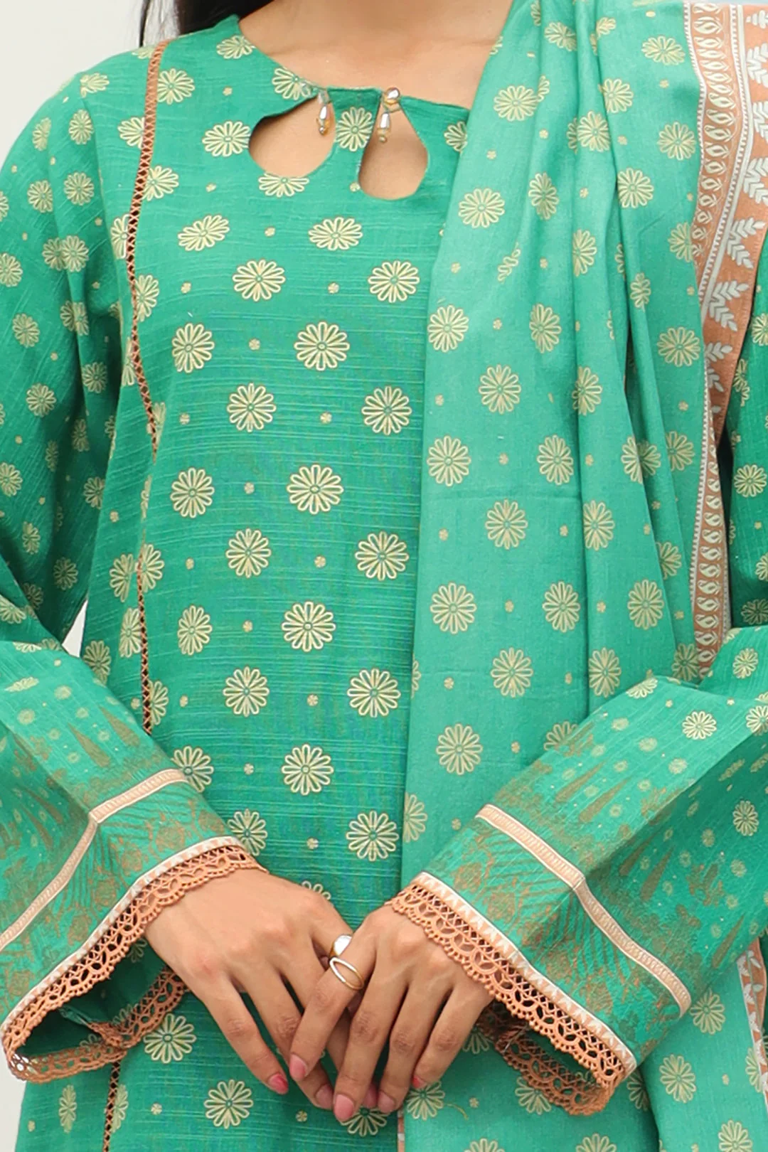Shirt Shalwar Dupatta - 0805 - Image 4
