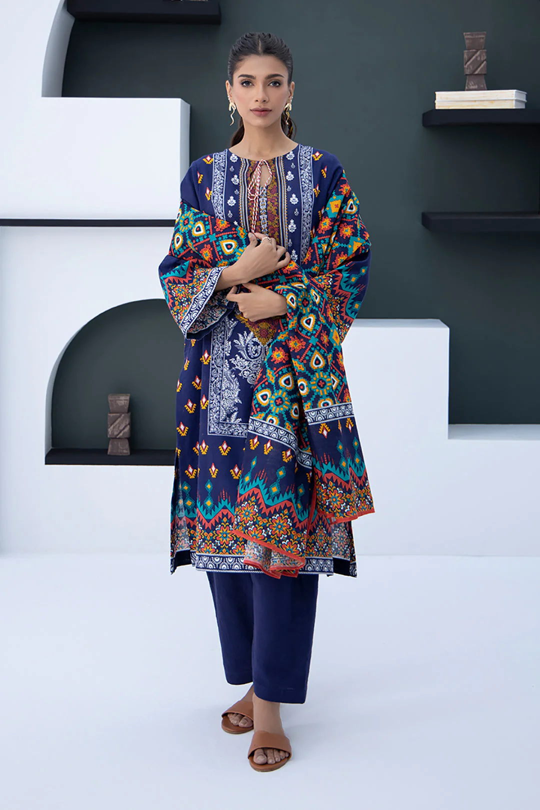 Shirt Shalwar Dupatta - 0807