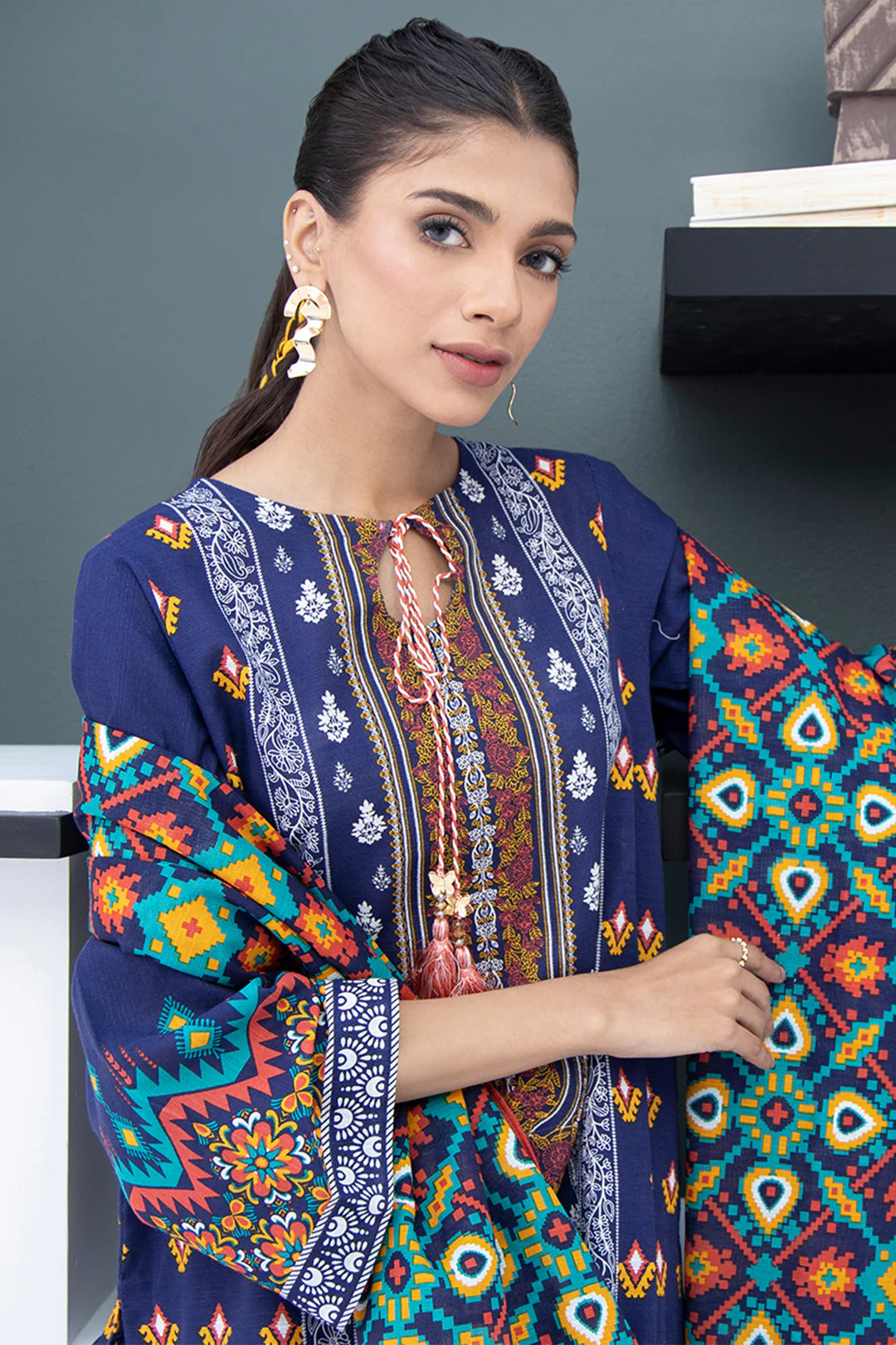 Shirt Shalwar Dupatta - 0807 - Image 2