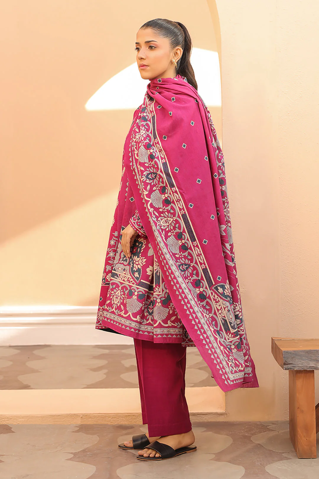Shirt Shalwar Dupatta - 0808 - Image 3