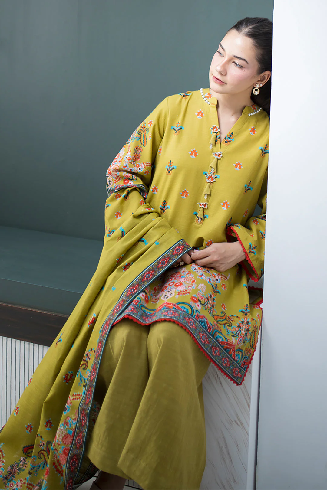 Shirt Shalwar Dupatta - 0811 - Image 3
