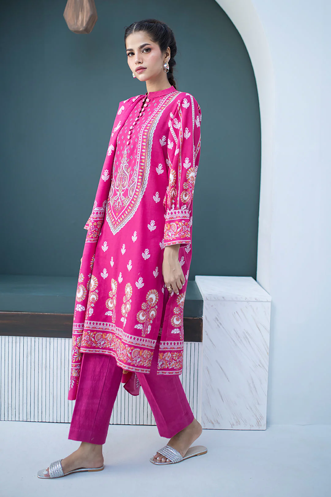 Shirt Shalwar Dupatta - 0814 - Image 3