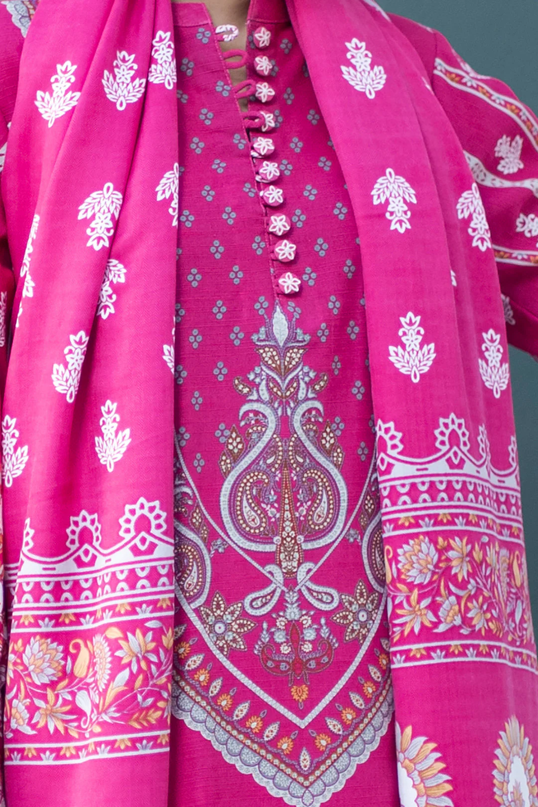 Shirt Shalwar Dupatta - 0814 - Image 4