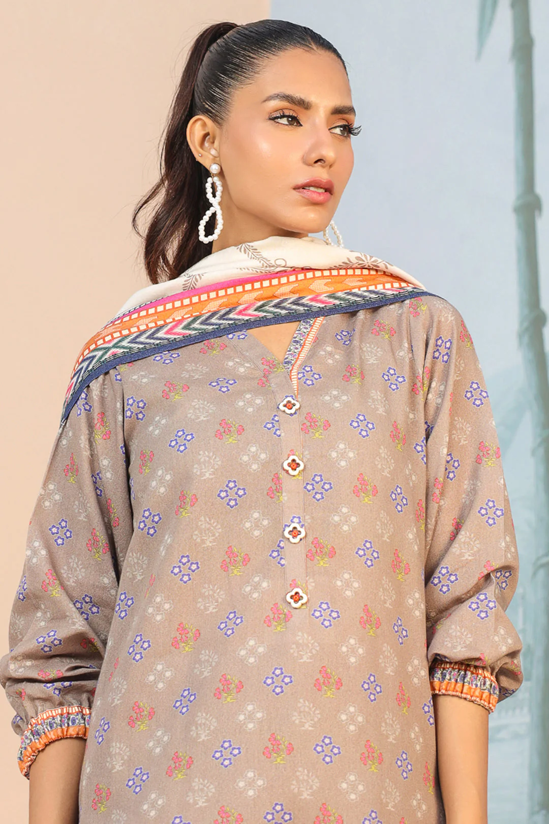 Shirt Shalwar Dupatta - 0827 - Image 2