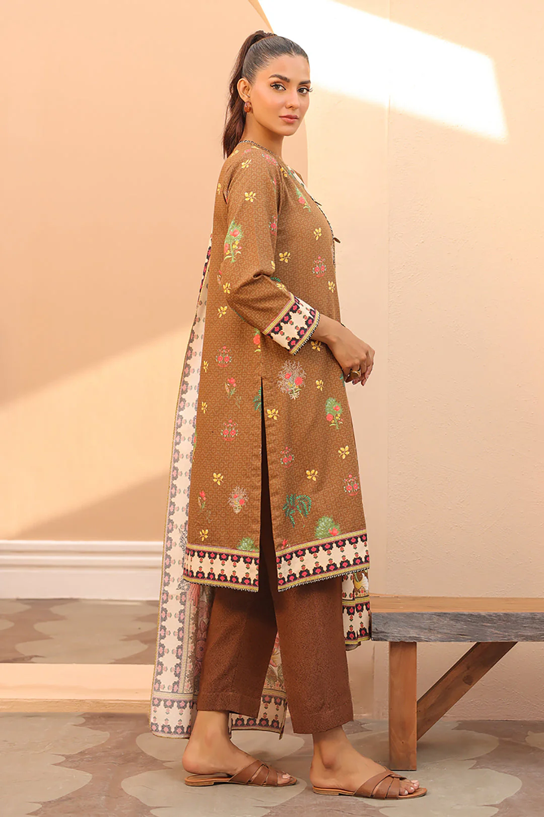 Shirt Shalwar Dupatta - 0829 - Image 3