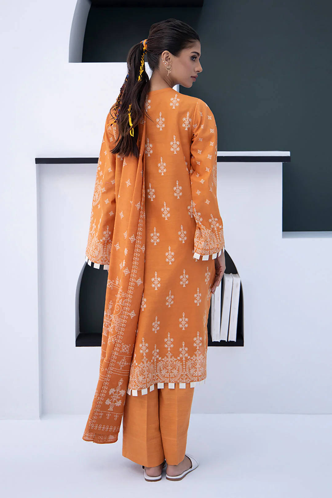 Shirt Shalwar Dupatta - 0830 - Image 5