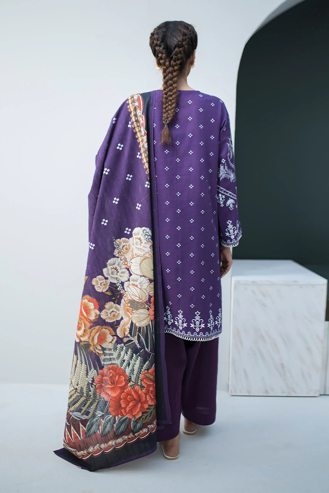 Shirt Shalwar Dupatta - 0831 - Image 5