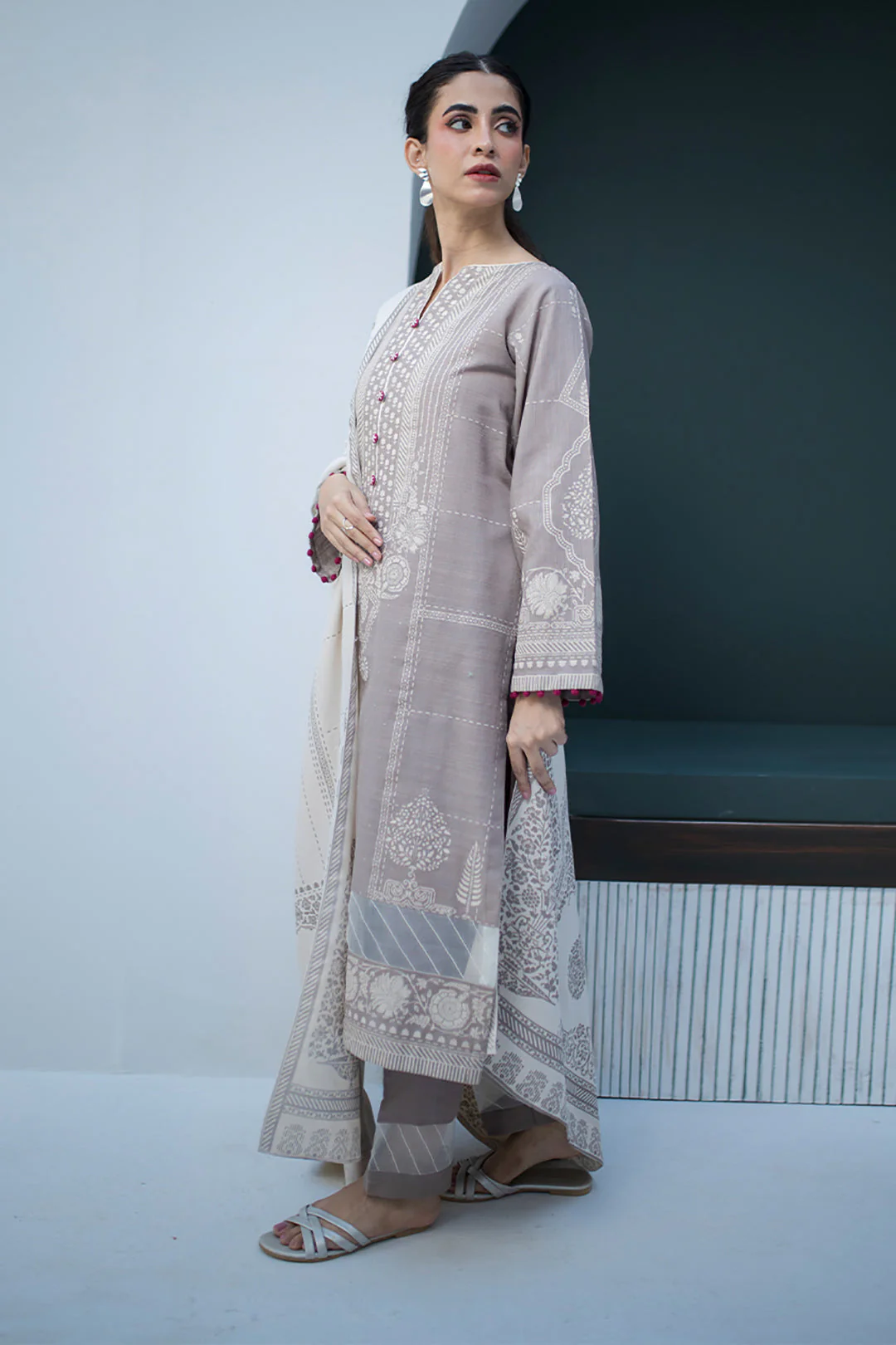 Shirt Shalwar Dupatta - 0833 - Image 3