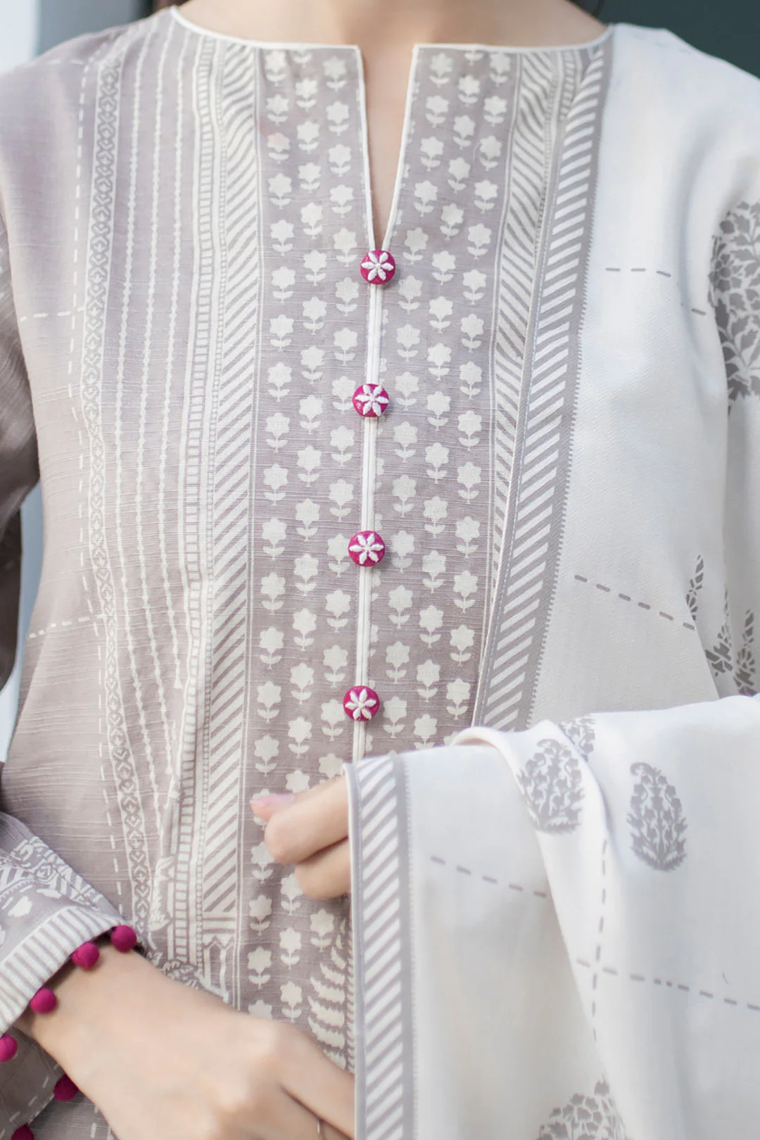 Shirt Shalwar Dupatta - 0833 - Image 4
