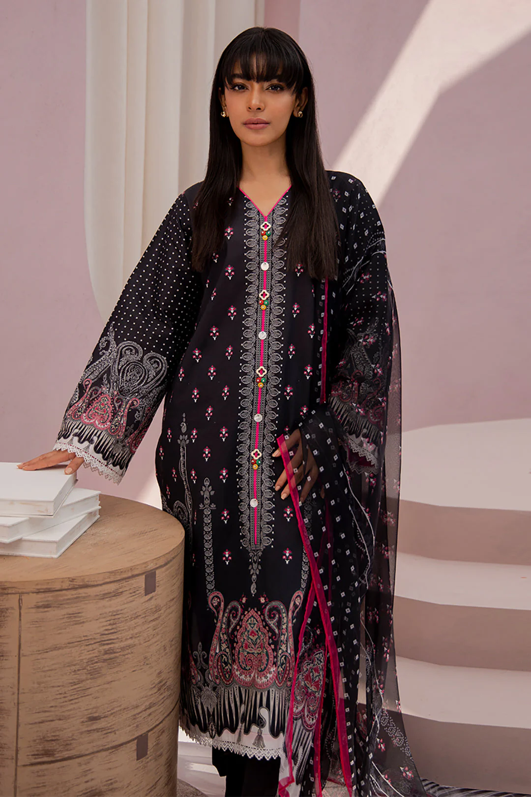 Shirt Shalwar Dupatta - 0877 - Image 3