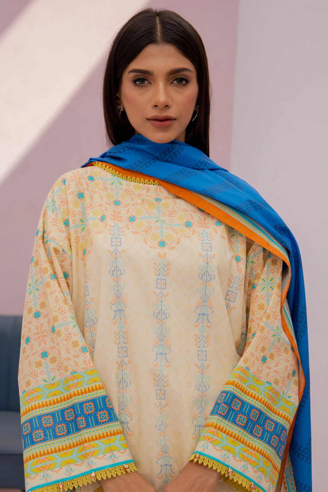 Shirt Shalwar Dupatta - 0879 - Image 2