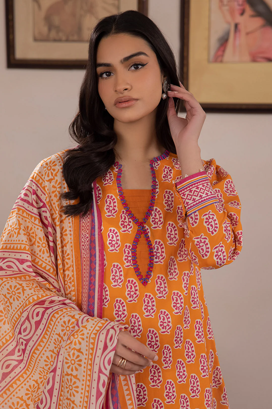 Shirt Shalwar Dupatta - 1051 - Image 2