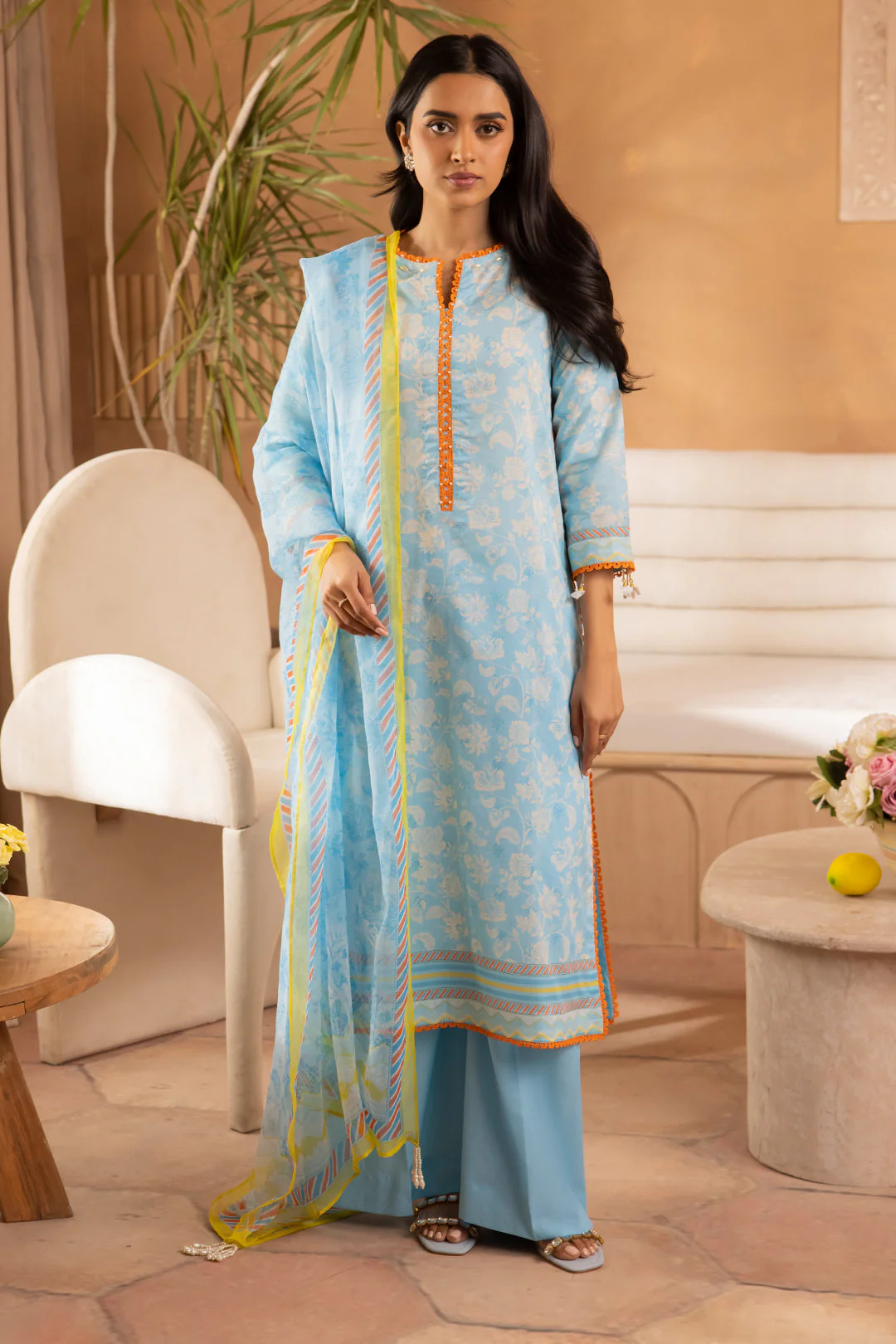 Shirt Shalwar Dupatta - 1055