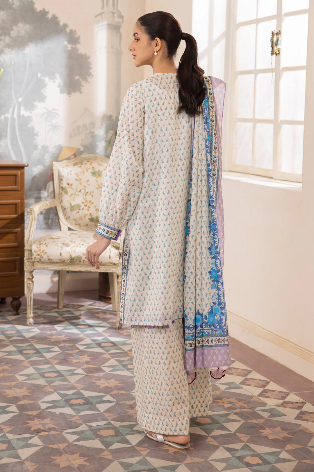 Shirt Shalwar Dupatta - 1095 - Image 5
