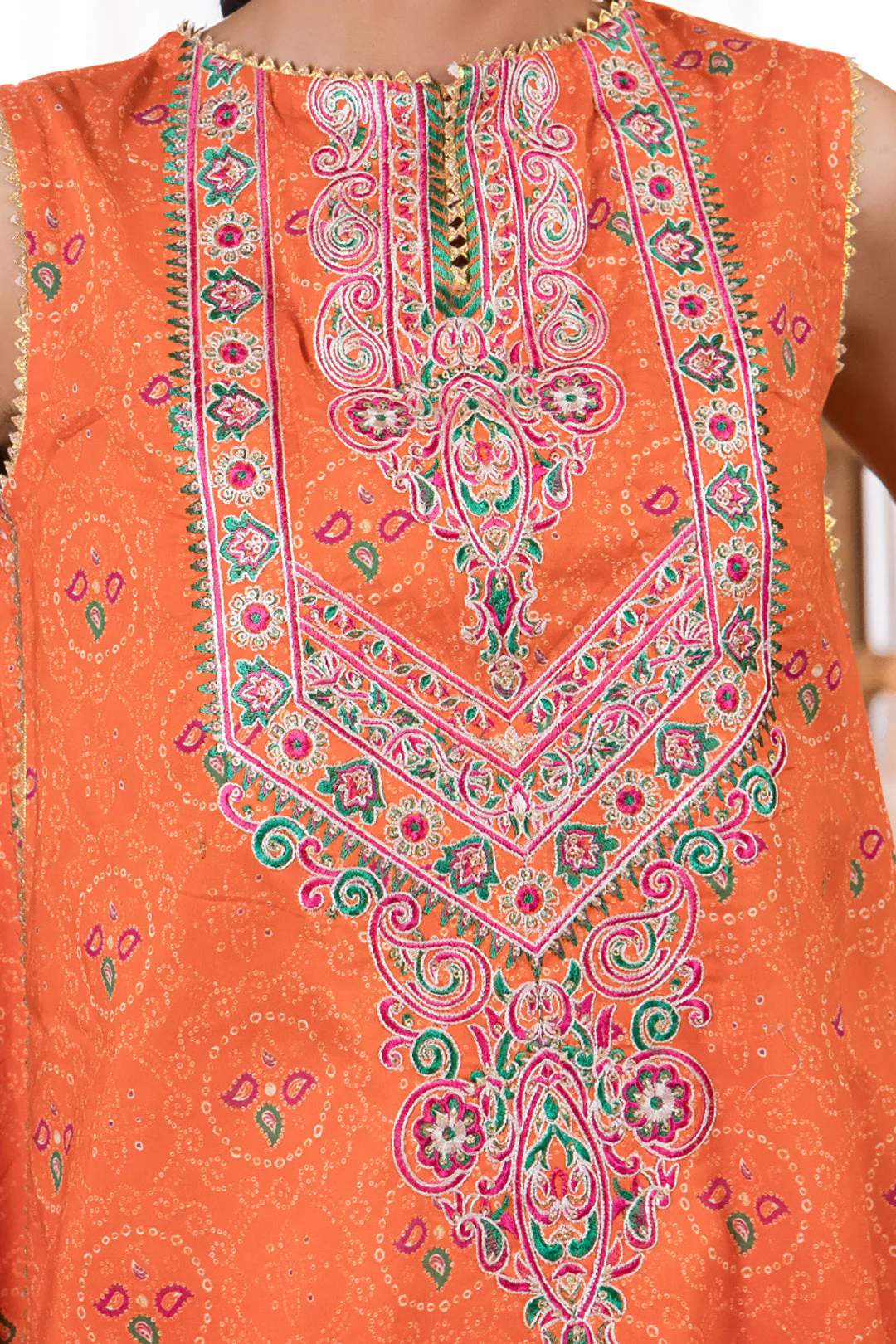 Embroidered Shirt Shalwar Dupatta - 1098 - Image 4